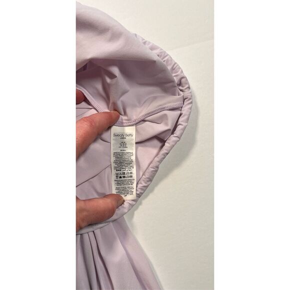 Sweaty Betty Revive Zip Through Hoody Cropped Light Lavender SB8321 Size Medium - Picture 10 of 11